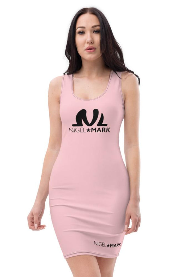 Pink NM Pencil Dress - NM BRANDED - NIGEL MARK