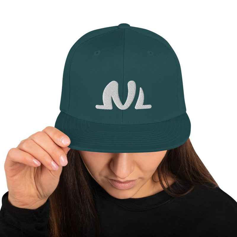 Nigel Mark Embroidered Snapback Hat - NIGEL MARK