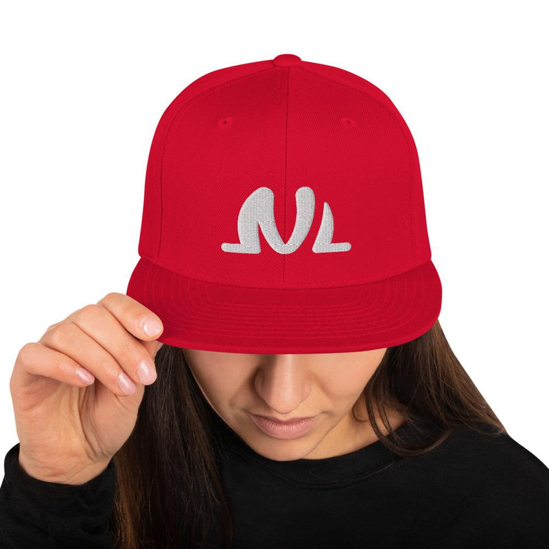 Nigel Mark Embroidered Snapback Hat - NIGEL MARK