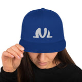 Nigel Mark Embroidered Snapback Hat - NIGEL MARK