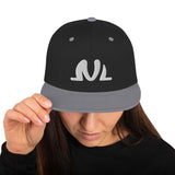 Nigel Mark Embroidered Snapback Hat - NIGEL MARK