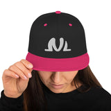 Nigel Mark Embroidered Snapback Hat - NIGEL MARK