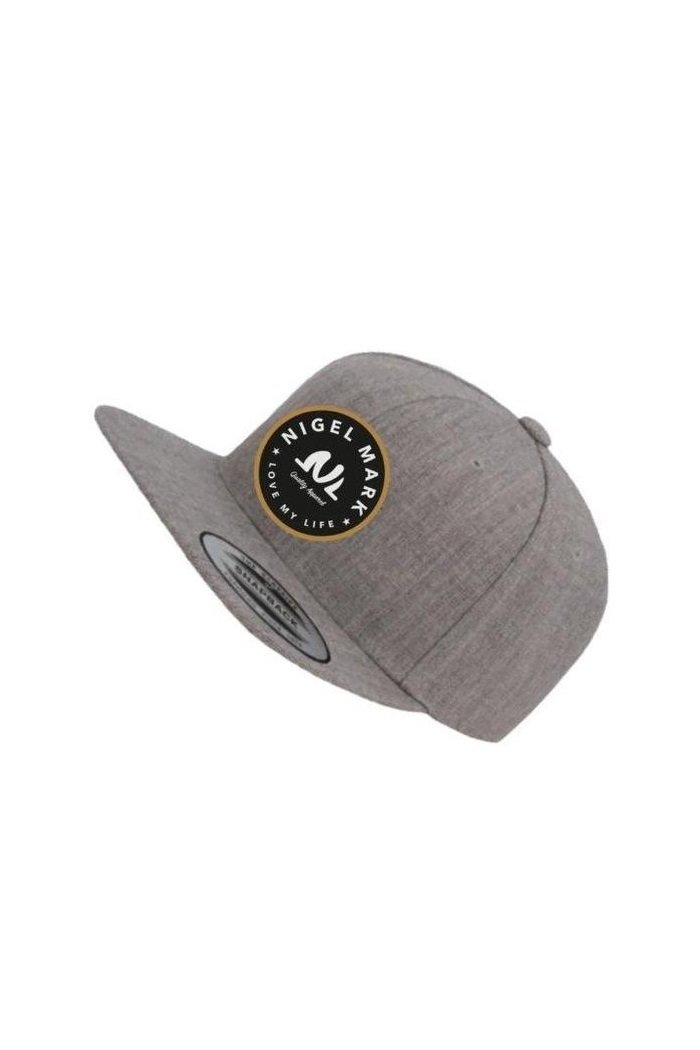 Nigel Mark Love Circle Caps - Heather Grey - ACCESSORIES NM BRANDED - NIGEL MARK