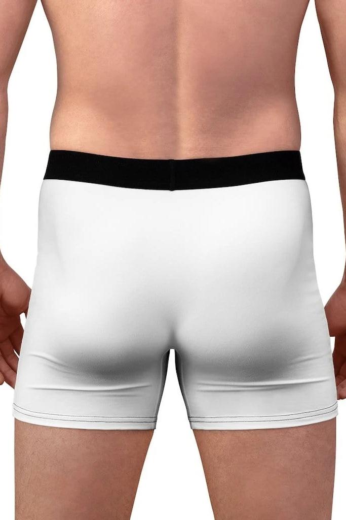 red and white men underwear 