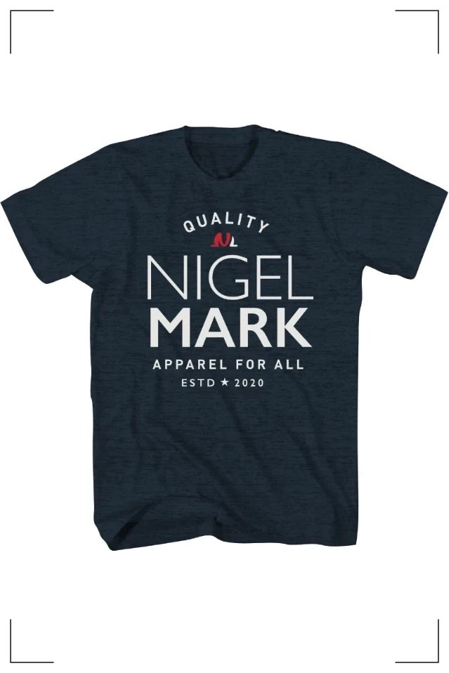 nigel mark branded t shirt