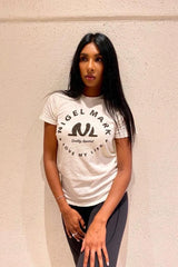 white and black cotton t shirt