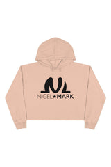 NM Black Crop Hoodie - WOMEN NM BRANDED - NIGEL MARK