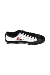 black and white tennis shoes