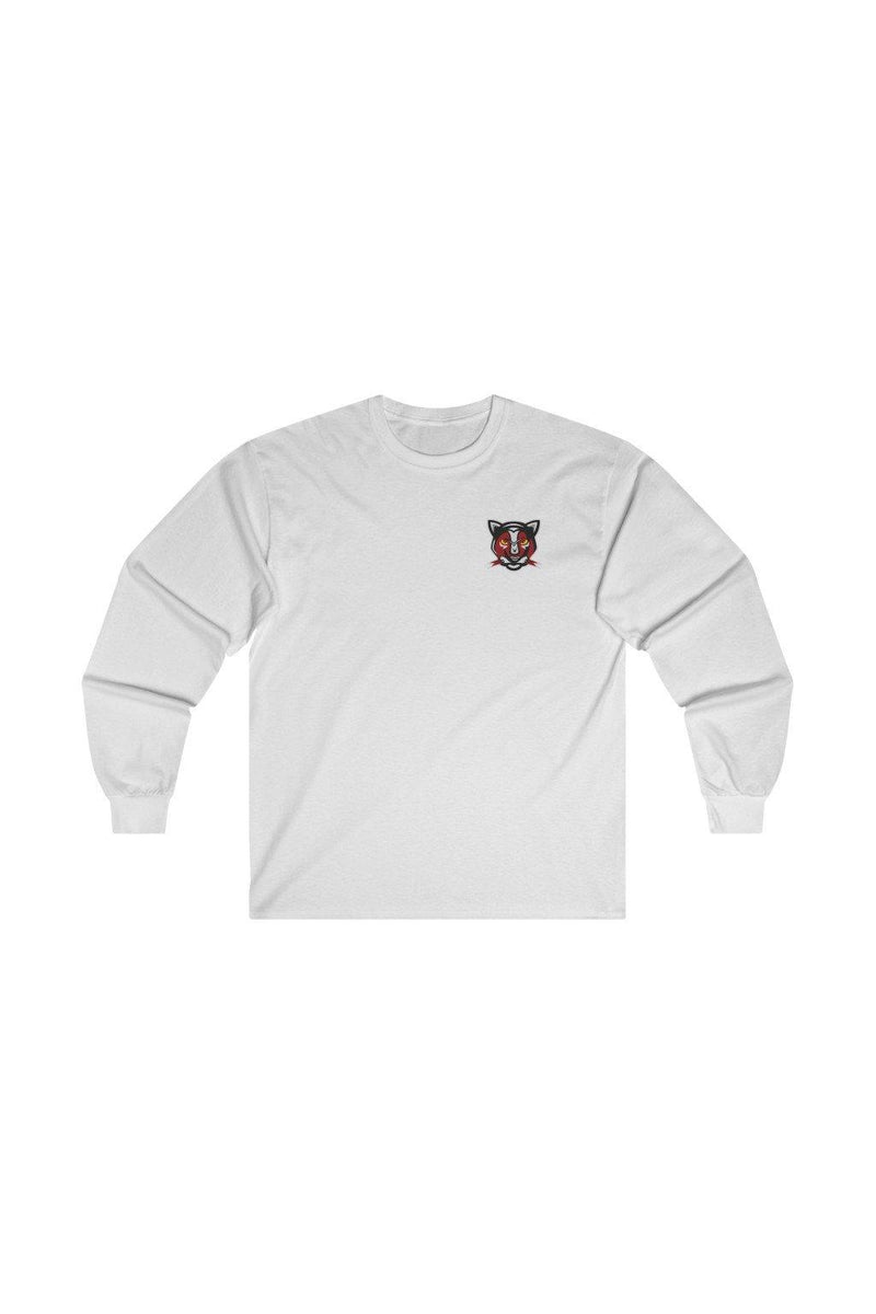 white panther logo printed sweatshirt