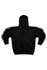 NM Side Sleeve Branded Unisex Hoodie - Black - NM BRANDED - NIGEL MARK