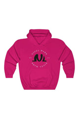 Pink NM Circle Hooded Sweatshirt - NM BRANDED - NIGEL MARK