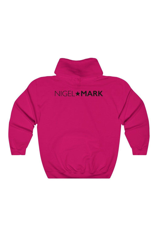 Pink NM Circle Hooded Sweatshirt - NM BRANDED - NIGEL MARK