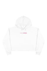 Pink NM Crop Hoodie - WOMEN NM BRANDED - NIGEL MARK