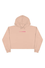 Pink NM Crop Hoodie - WOMEN NM BRANDED - NIGEL MARK