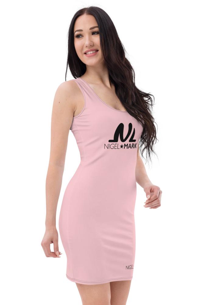 Pink NM Pencil Dress - NM BRANDED - NIGEL MARK