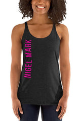 Pink NM Racerback Tank - NM BRANDED - NIGEL MARK