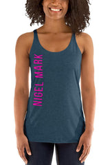 Pink NM Racerback Tank - NM BRANDED - NIGEL MARK