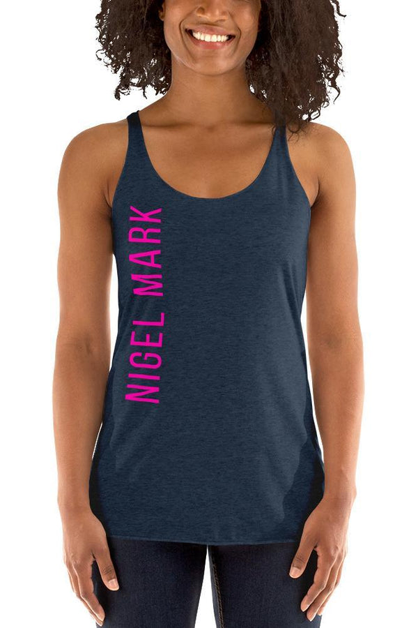 Pink NM Racerback Tank - NM BRANDED - NIGEL MARK