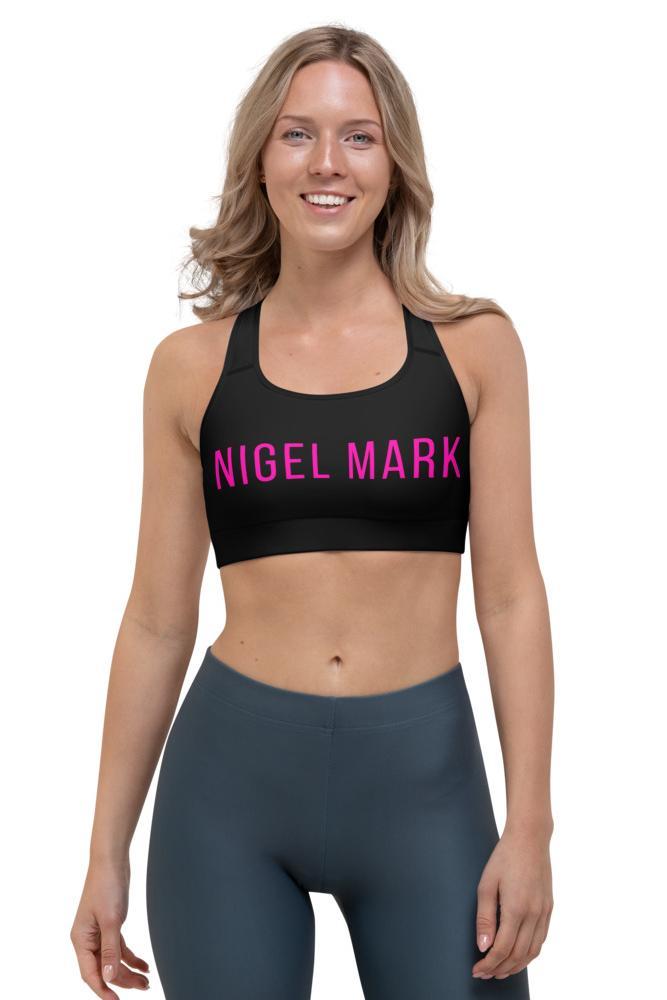Pink NM Sports bra - NM BRANDED - NIGEL MARK