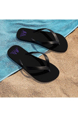 Purple NM Unisex Flip-Flops - NM BRANDED - NIGEL MARK