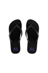 Purple NM Unisex Flip-Flops - NM BRANDED - NIGEL MARK