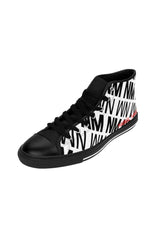 Red Neon NM High-Top Sneakers - NM BRANDED - NIGEL MARK