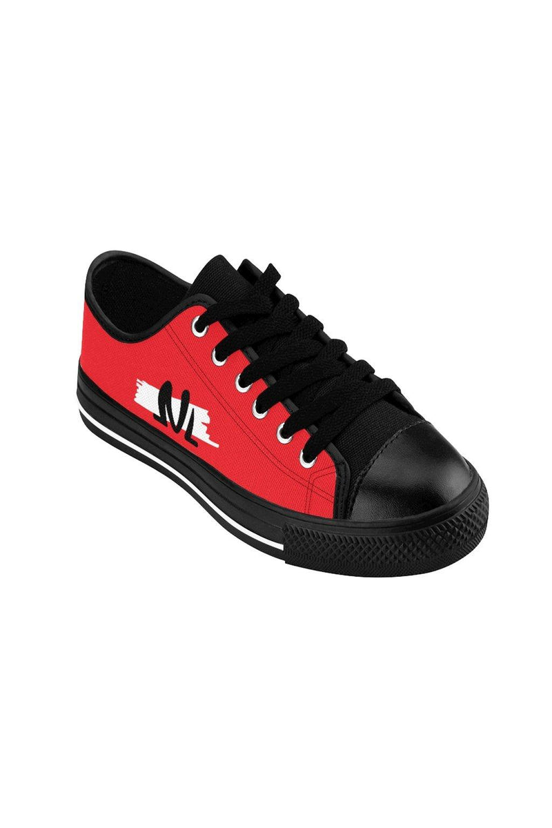 Red NM Low Top Men's Sneakers - NM BRANDED - NIGEL MARK