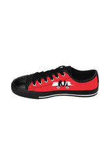 Red NM Low Top Men's Sneakers - NM BRANDED - NIGEL MARK