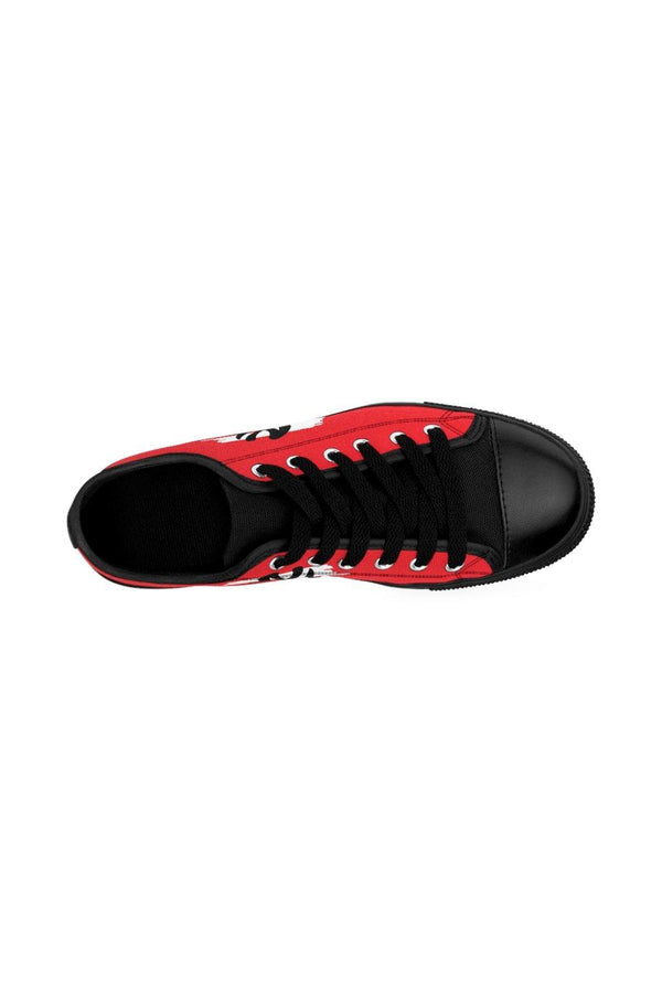 Red NM Low Top Men's Sneakers - NM BRANDED - NIGEL MARK