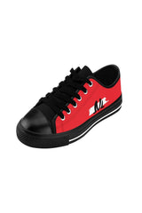 Red NM Low Top Men's Sneakers - NM BRANDED - NIGEL MARK