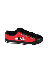 Red NM Low Top Men's Sneakers - NM BRANDED - NIGEL MARK