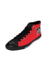 Red NM of Men's High-top Sneakers - NM BRANDED - NIGEL MARK