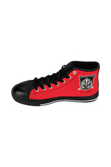 Red NM of Men's High-top Sneakers - NM BRANDED - NIGEL MARK