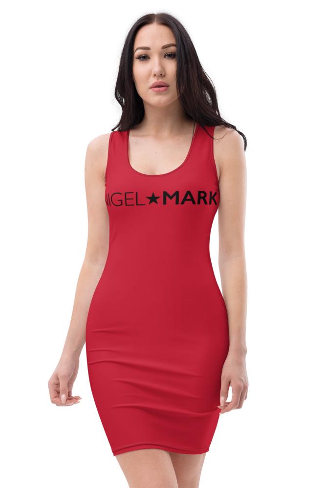 Red NM Pencil Dress - NM BRANDED - NIGEL MARK