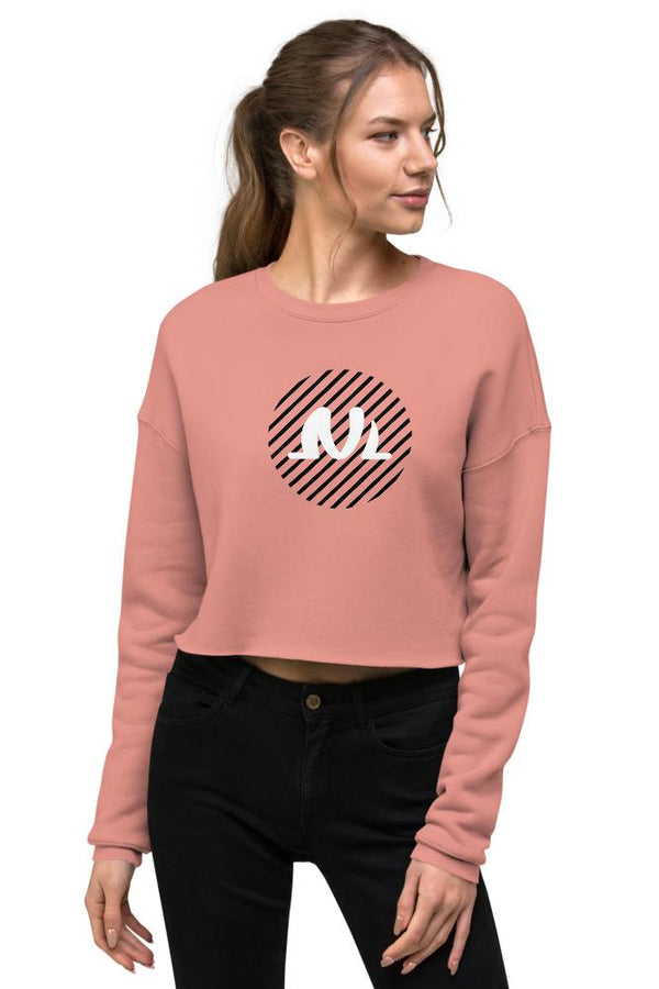 Striped NM Crop Sweatshirt - NM BRANDED - NIGEL MARK