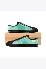 tiffany blue print sneakers