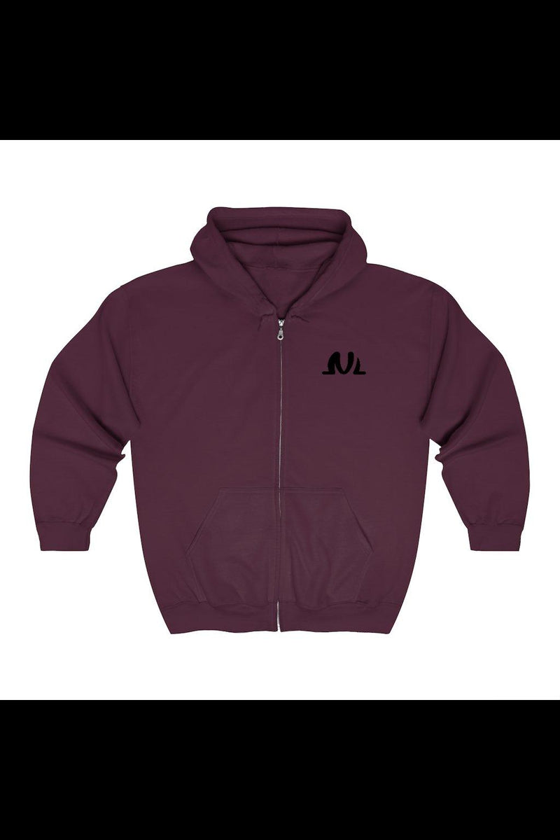 unisex nm zip up hoodie