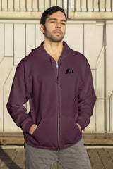 violet purple throw on hoodie