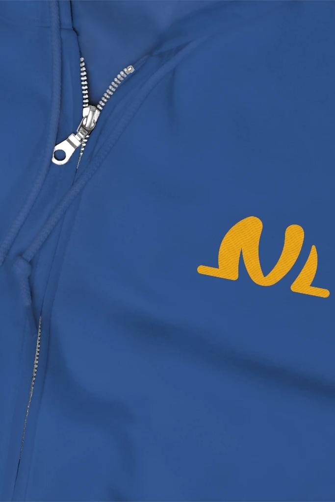 yellow logo unisex hoodie