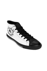 White NM Men's High-top Sneakers - NM BRANDED - NIGEL MARK