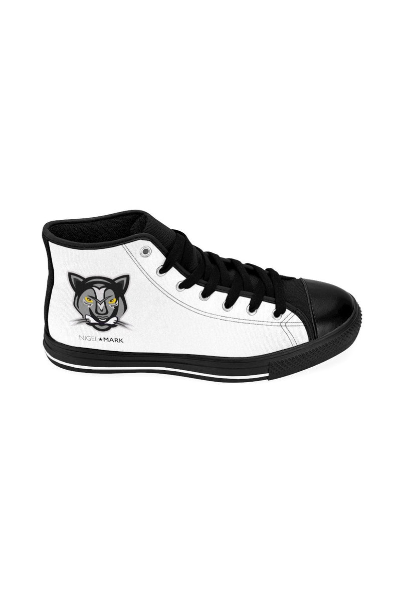 White Panther NM High-top Sneakers - NM BRANDED - NIGEL MARK