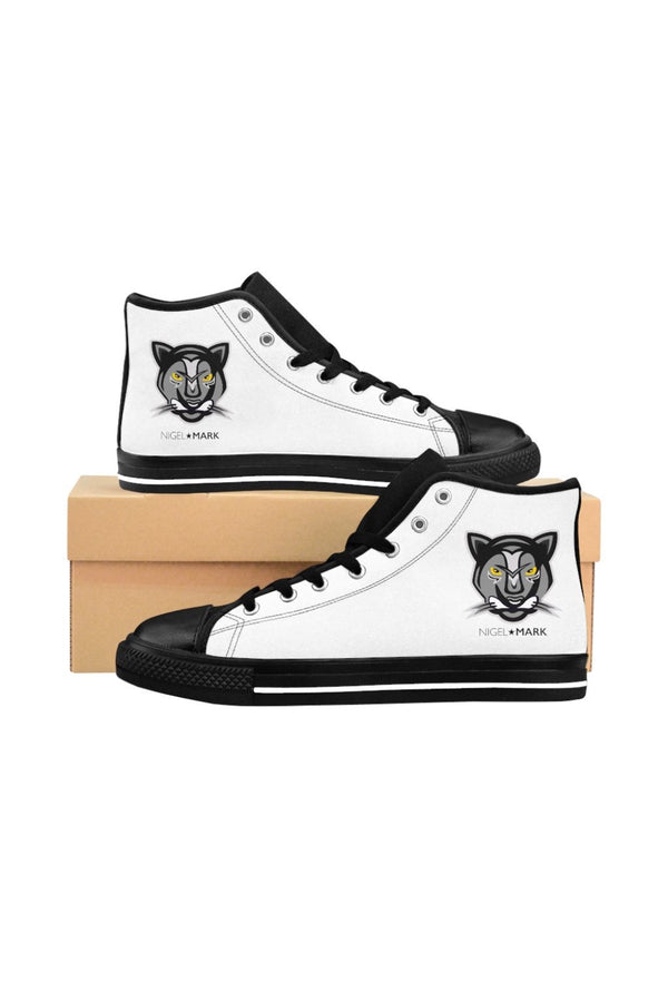 White Panther NM High-top Sneakers - NM BRANDED - NIGEL MARK