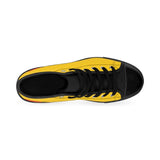 Yellow NM Women's High-top Sneakers - NM BRANDED - NIGEL MARK