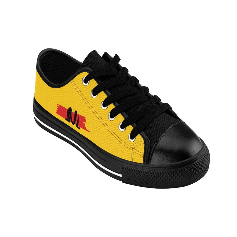 Yellow NM Women's High-top Sneakers - NM BRANDED - NIGEL MARK