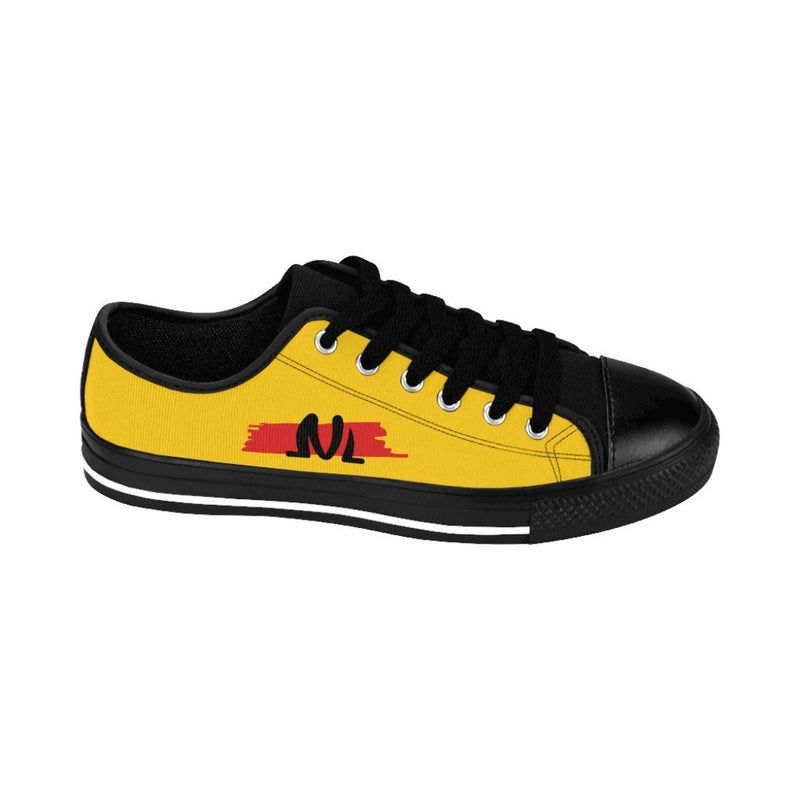 Yellow NM Women's High-top Sneakers - NM BRANDED - NIGEL MARK