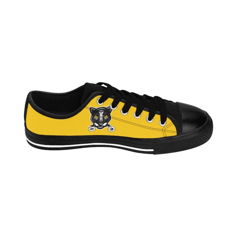Yellow Panther Low Top NM Women's Sneakers - NM BRANDED - NIGEL MARK