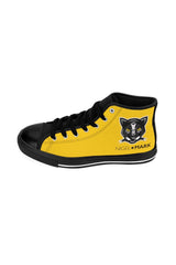 Yellow Panther NM Women's High-top Sneakers - NM BRANDED - NIGEL MARK