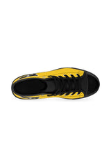 Yellow Panther NM Women's High-top Sneakers - NM BRANDED - NIGEL MARK